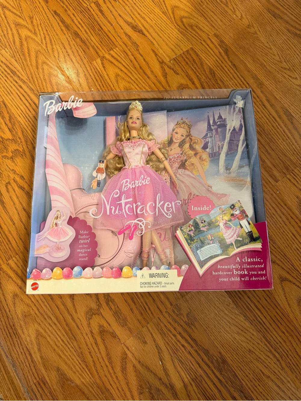 NIB! 2001 NUTCRACKER SUGARPLUM FAIRY BARBIE SET